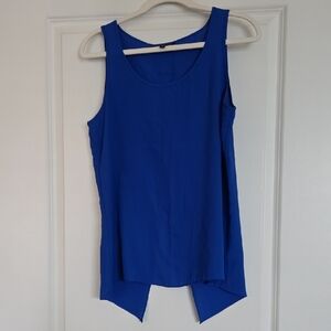 Express Royal Blue Sleeveless Tank Top